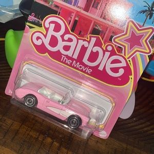 Barbie hot wheels limited edition car from new Barbie movie